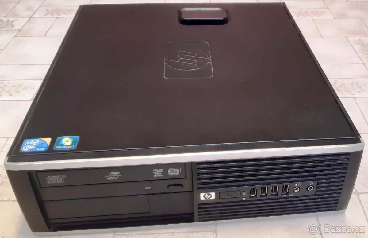 HP 8100 SFF i5 4GB RAM 128GB SSD 1TB HDD W10 + 22" monitor