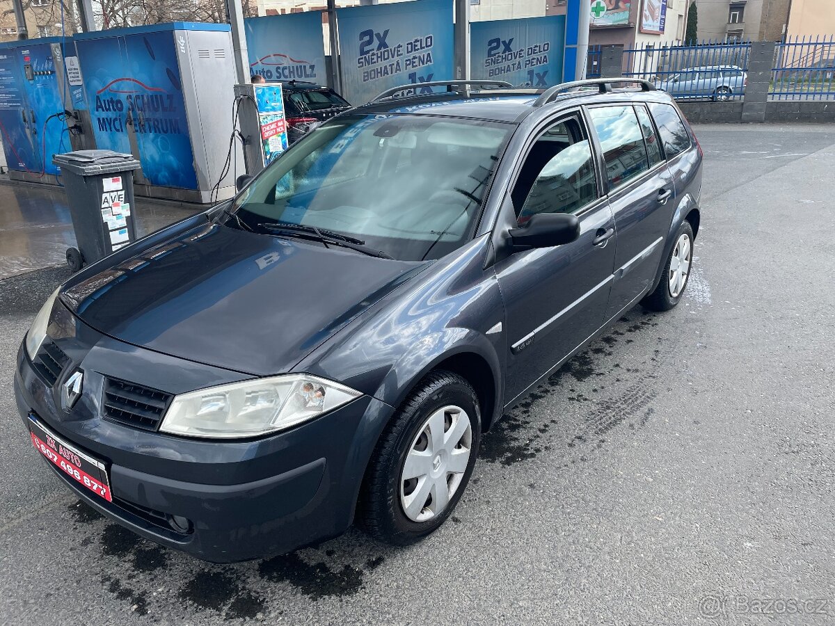 RENAULT MEGANE KOMBI 1.6i 16V 83KW LPG-PLYN ČR