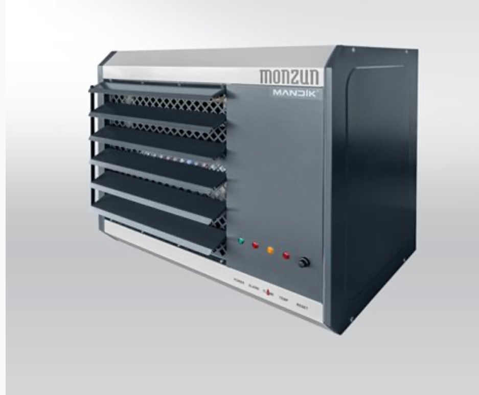 Nový kondenzační ohřívač vzduchu -plynový Mandik Monzum CP50