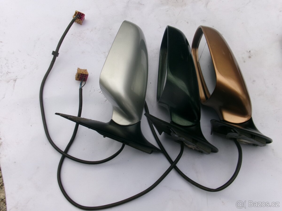 Fabia 1 levé zrcátko elektrické dlouhý kabel