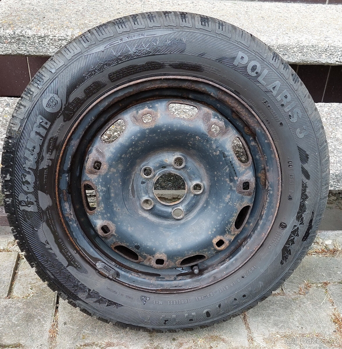 Kolo Fabia 14" Barum Plaris 3 165/70 R14 ET35 (Brno/Kyjov)