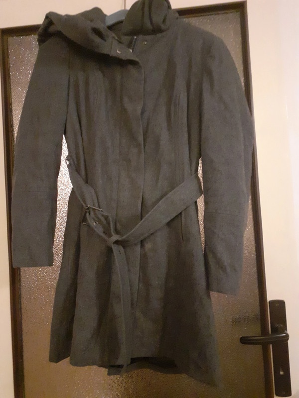 Kabát Zara s kapuci, XL