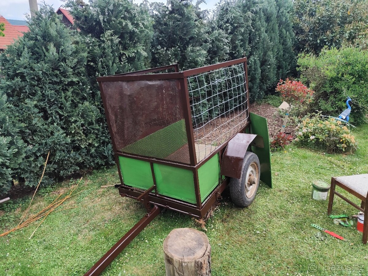 Vozík za čtyřkolku