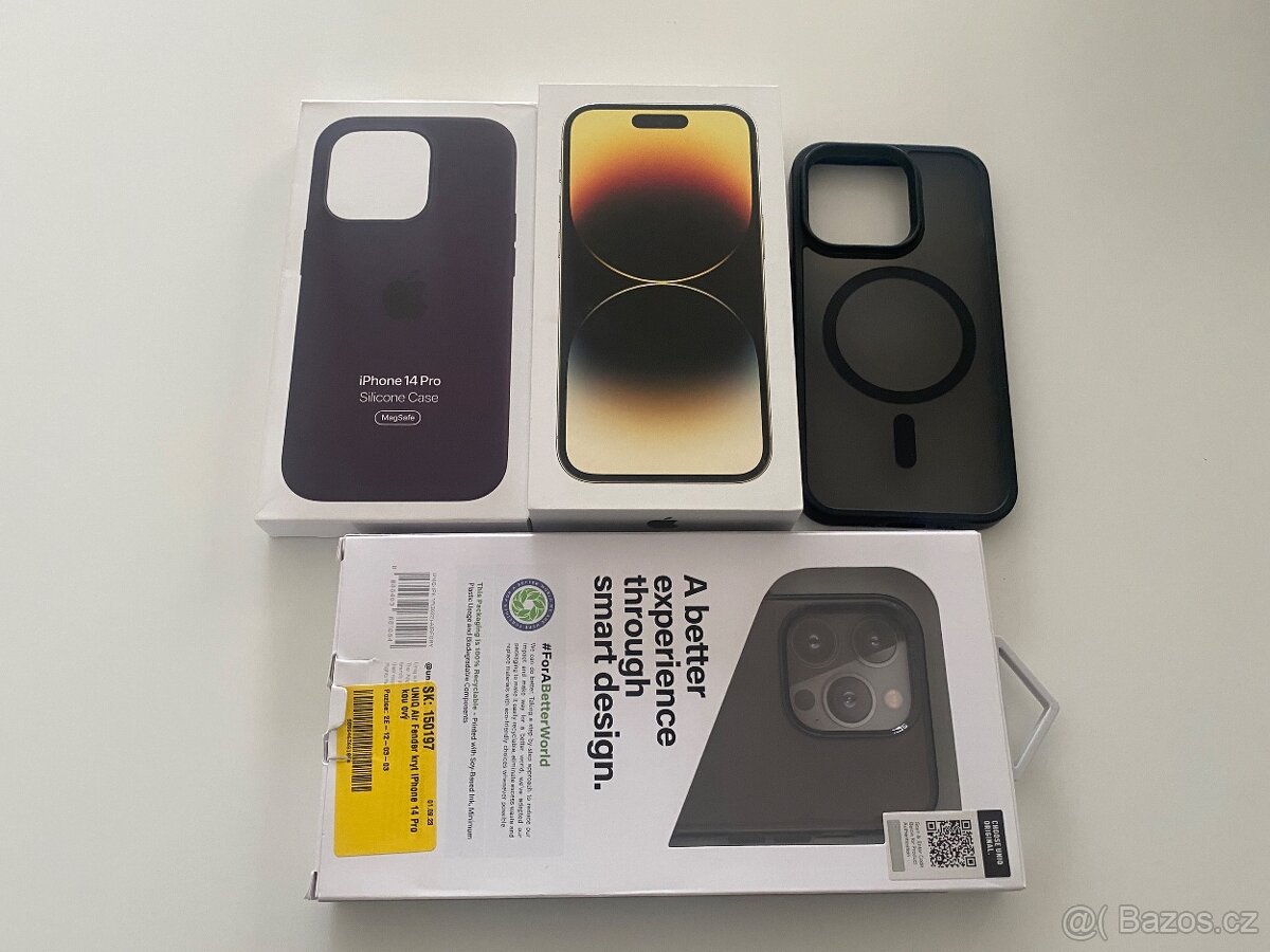 iPhone 14 Pro 256 GB zlatý - kompletní balení CZ