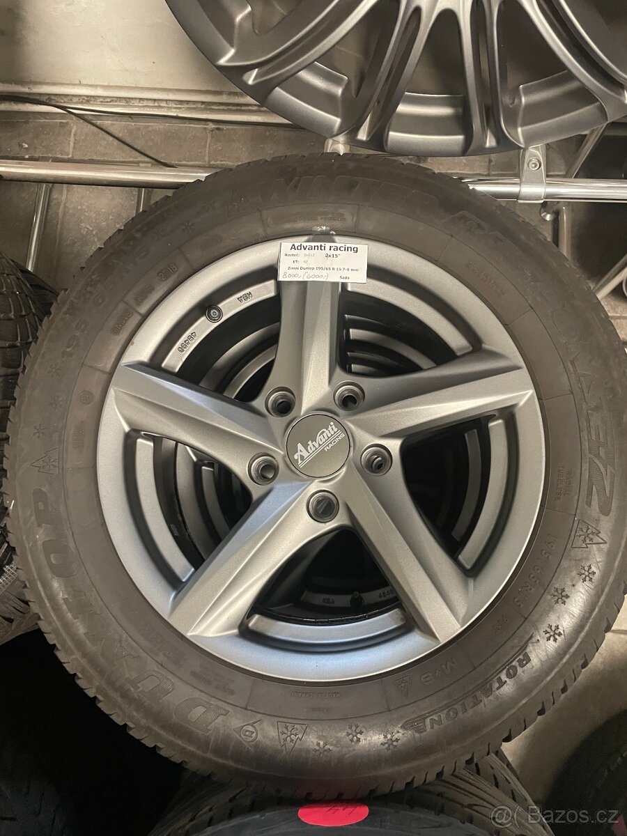 Sada ALU AdvantiRacing 15"