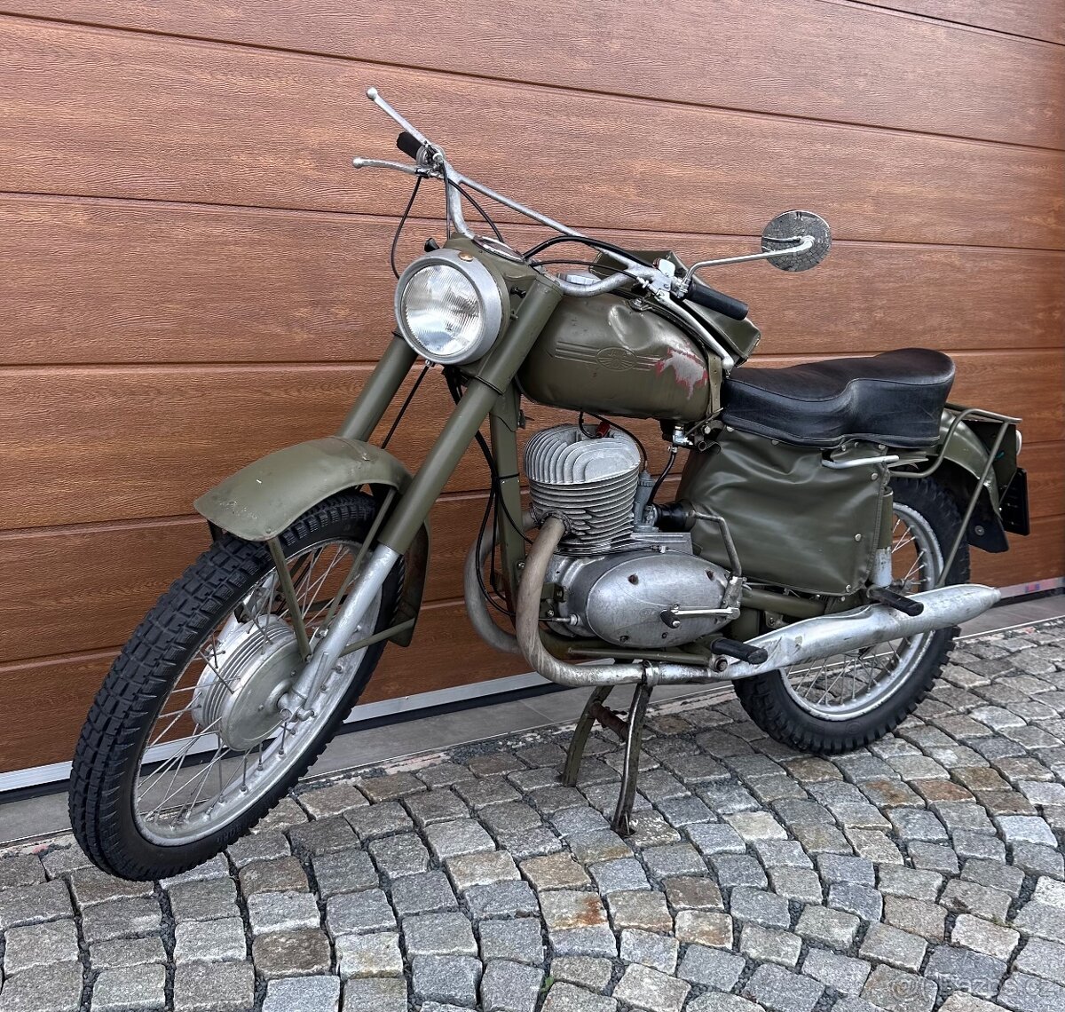 Jawa 250/579 ŠVÉD - původní stav
