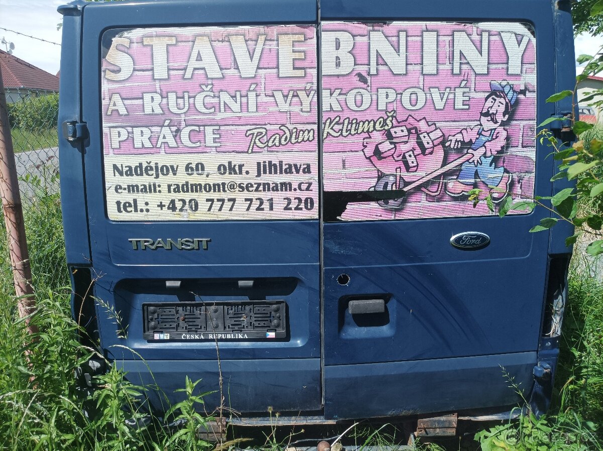 Zadní křídlové dveře Ford Transit 2000-2006