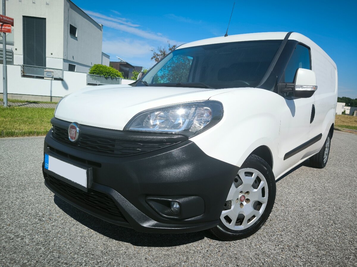FIAT DOBLO MAXI 1.6 MTJ 77kw, r.v. 2018, PŮVOD ČR, DPH