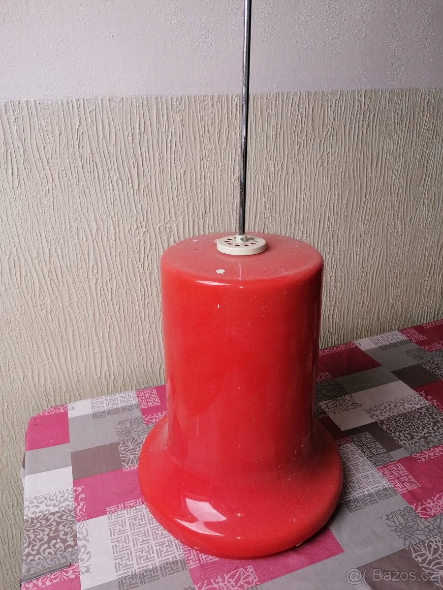 Stylový skleněný lustr