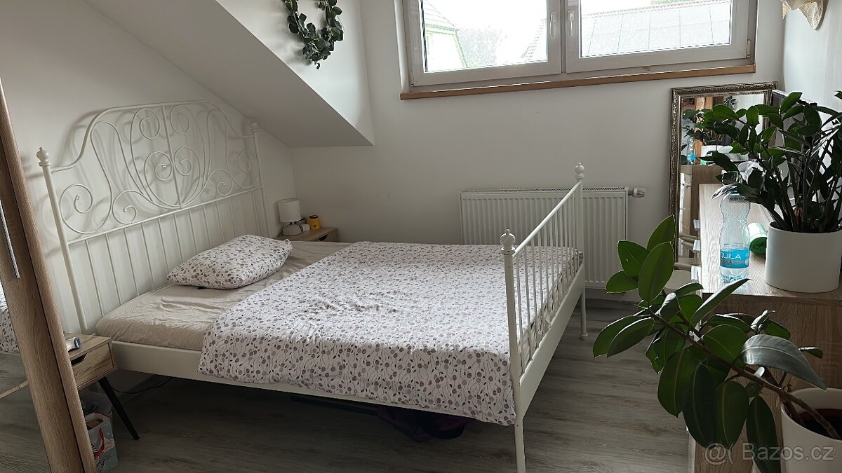 Kovová postel IKEA 160x200cm