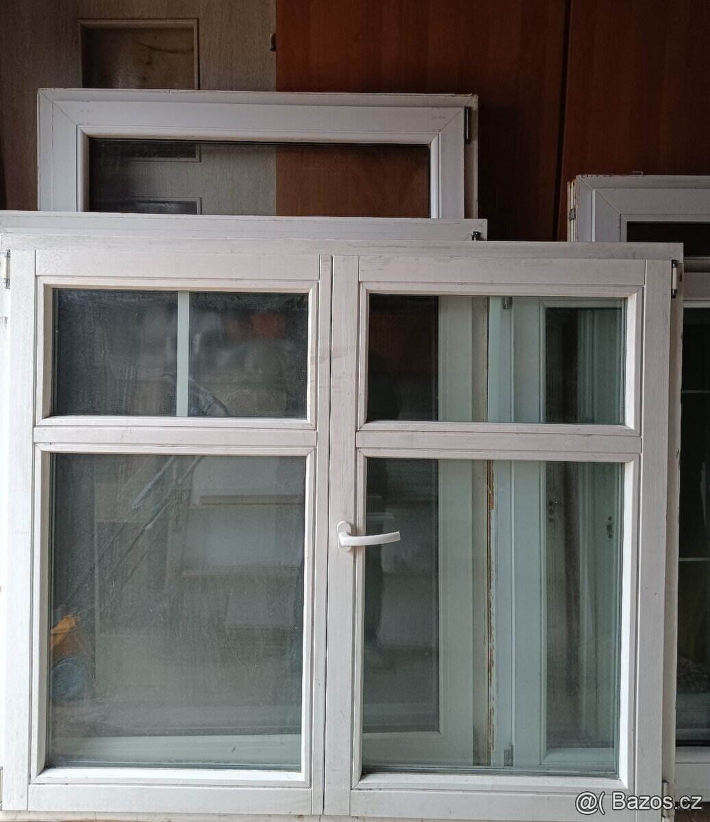 Euro okno velké 1ks- bílé 150x130cm(šířka)