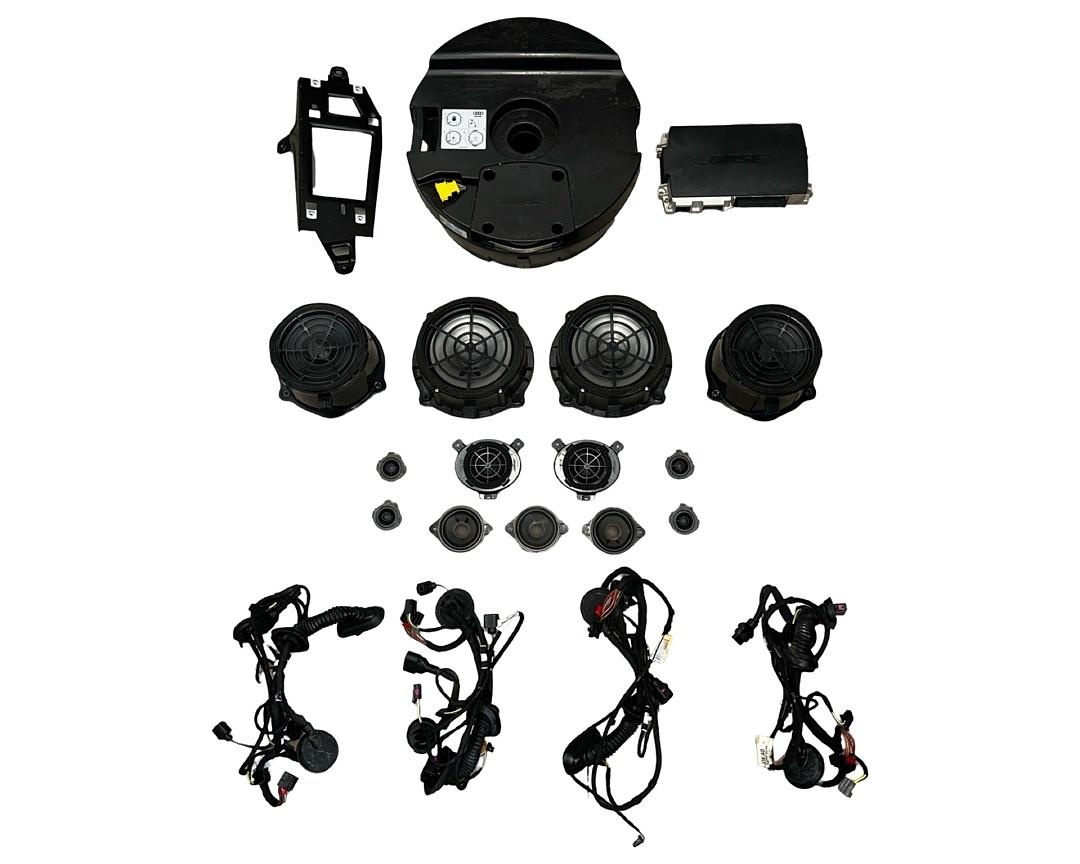 Sound system Bose Audi Q7 4L facelift r.v. 2015