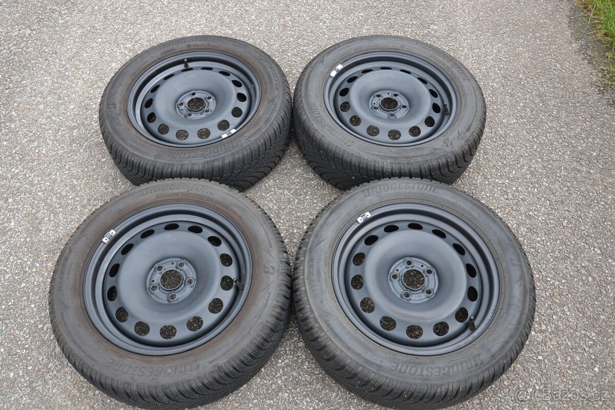 NOVÁ zimní sada Š.Kamiq/Scala+195/60R16 Bridgestone