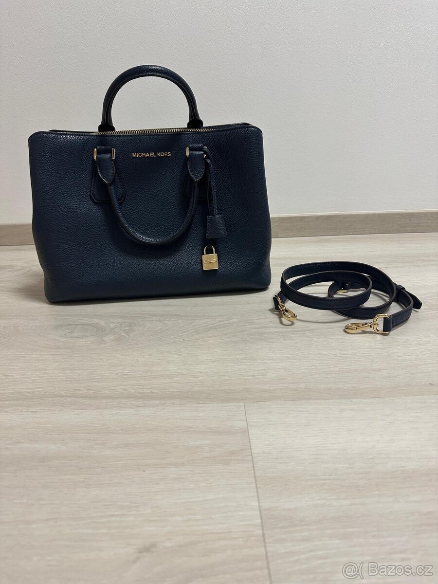 Originální Michael Kors kabelka, tmavě modrá