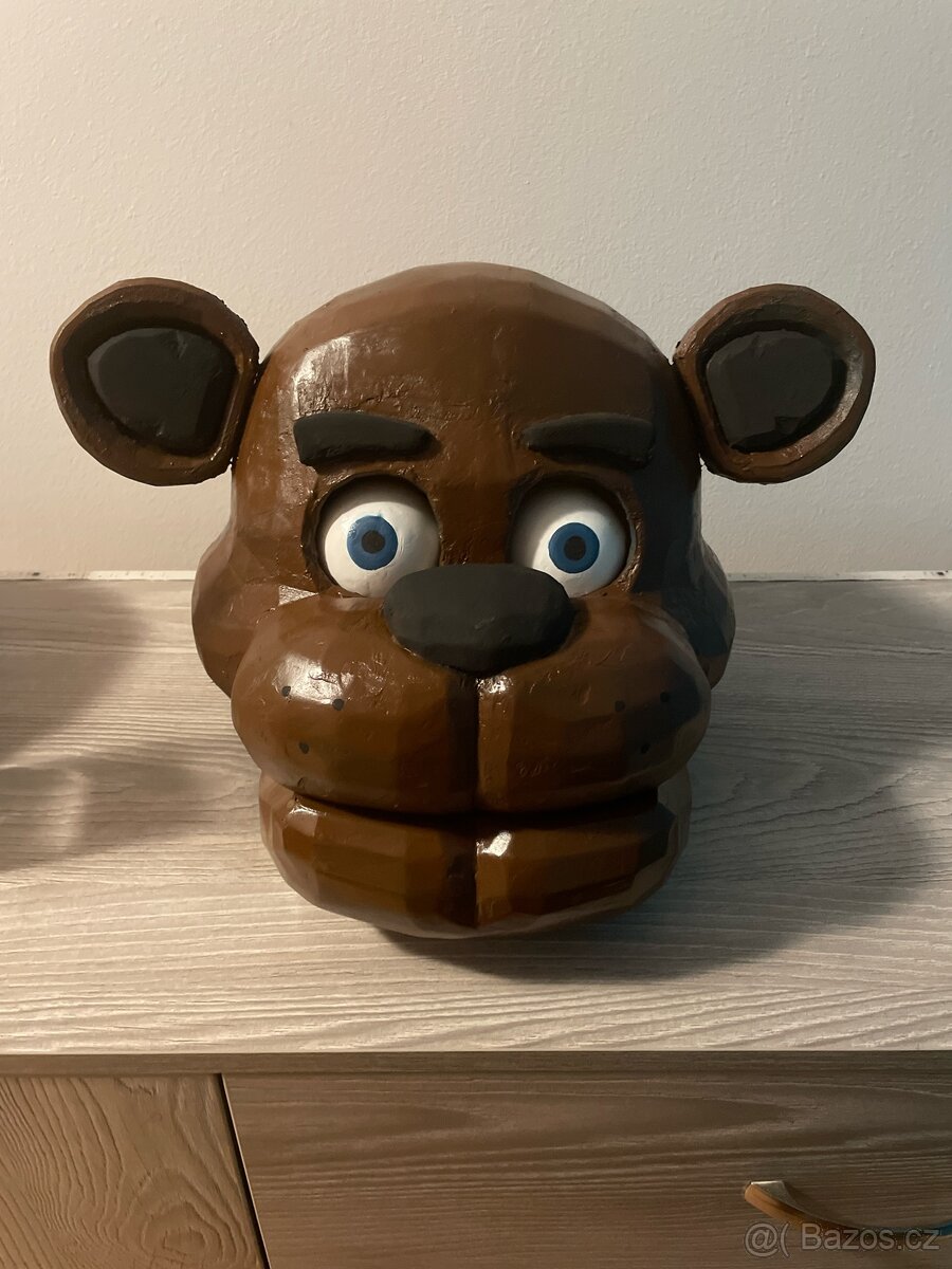3d vytištěna maska ze hry fnaf #cosplay