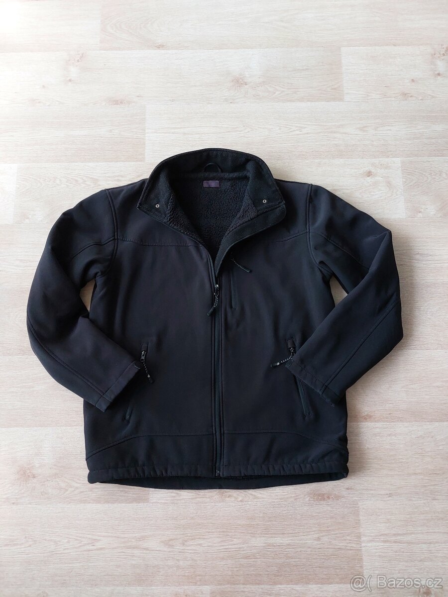 Pánská zimní softshellová bunda