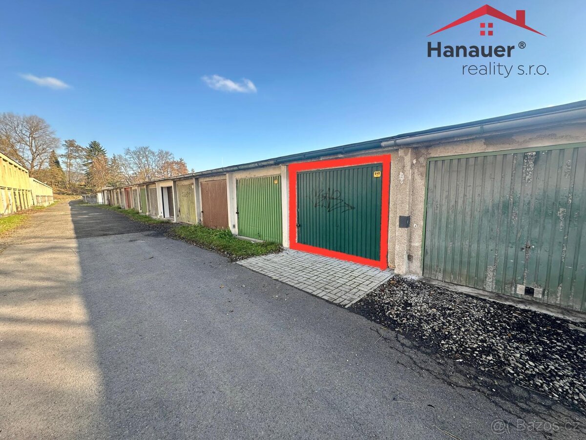 Prodej garáže, 19 m2, Děčín IV - Letná