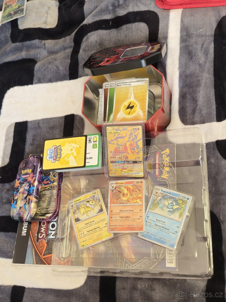 Akce - 7x Promo Pokémon + Zlatý Charizard