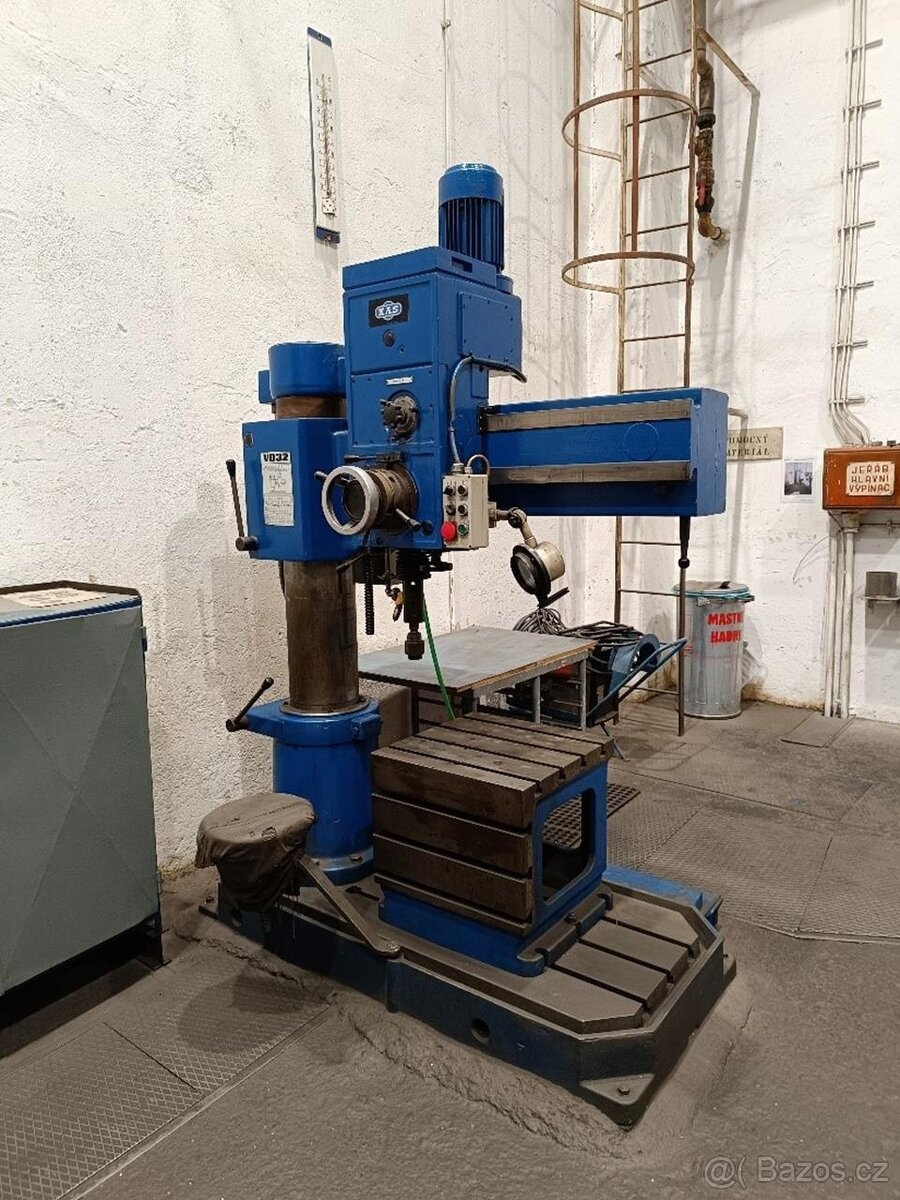 Radiální vrtačka MAS VO 32 ( rok výrovy 1996)