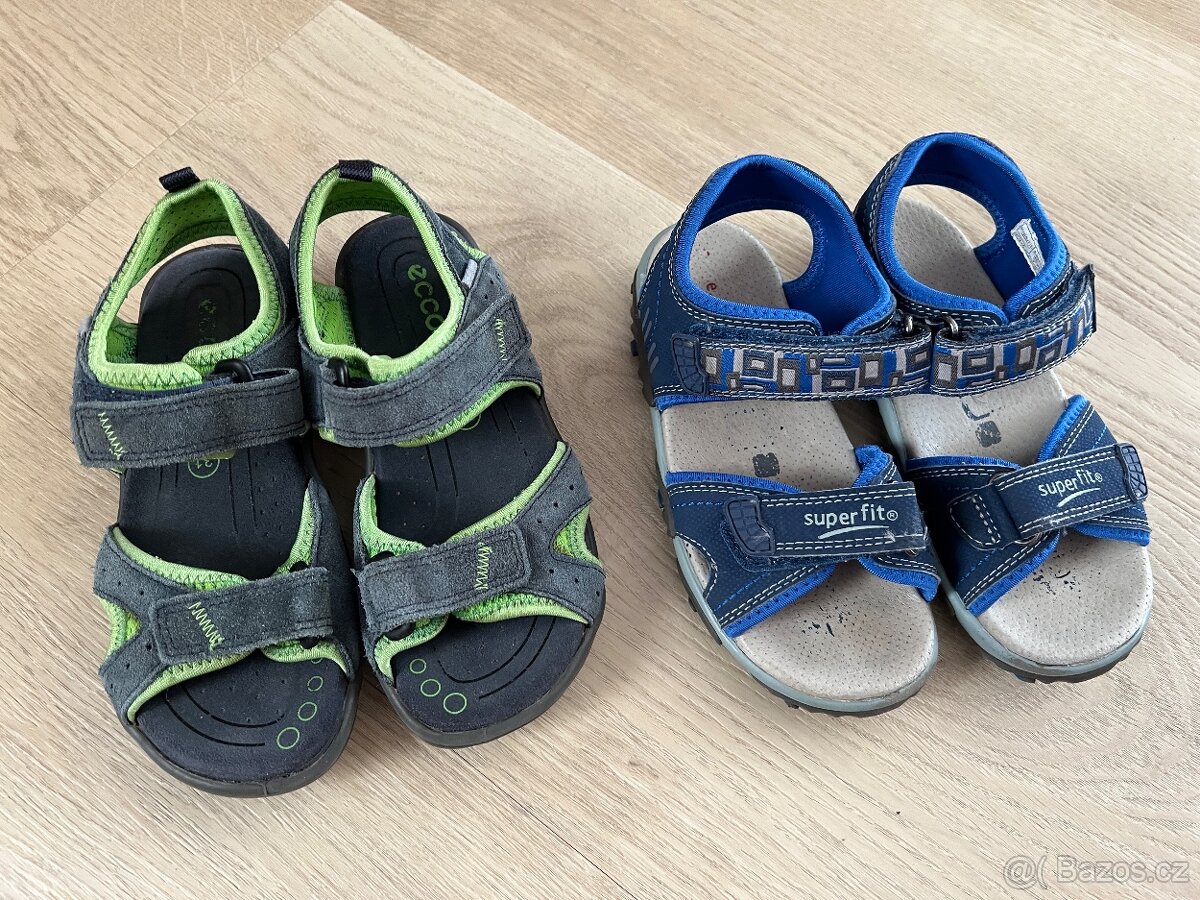 Sandály chlapecké Superfit 30, Ecco 31