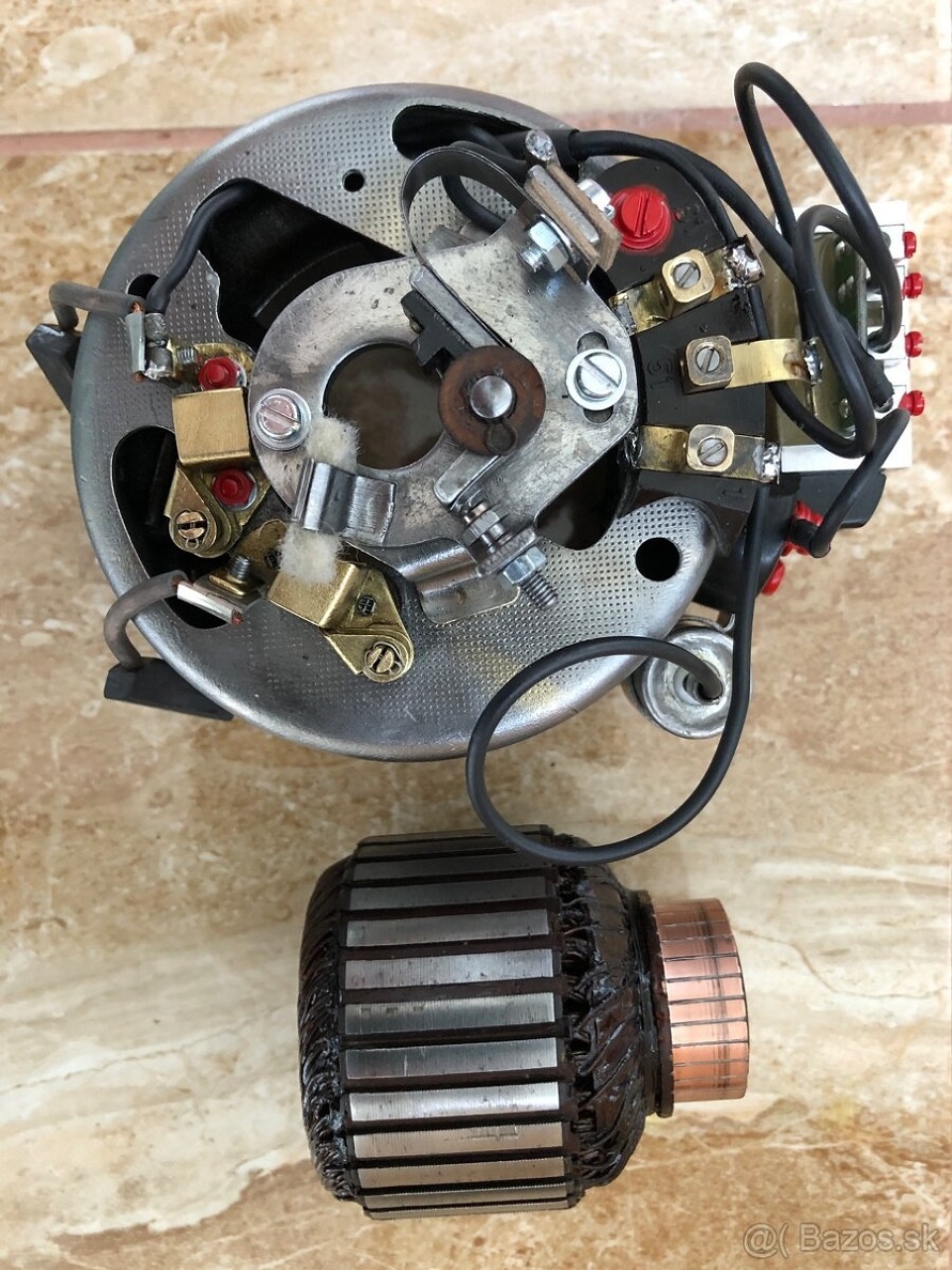 Jawa 250 / 11 pérák - zapalování po GO , mínus pól