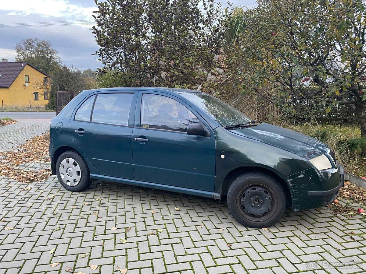 ŠKODA FABIA 1, 1.4 MPI, NAJETO 107.000 KM