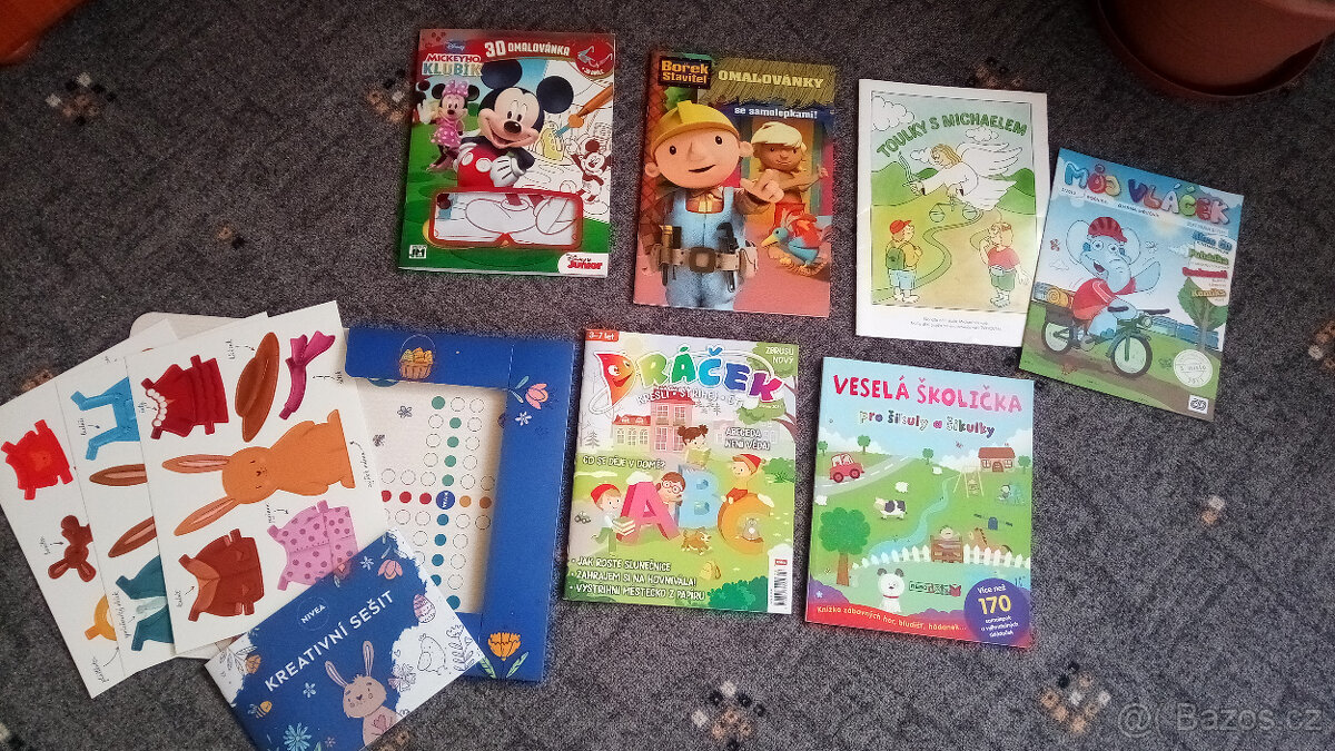 Knížky pro předškoláčky a předškolačky