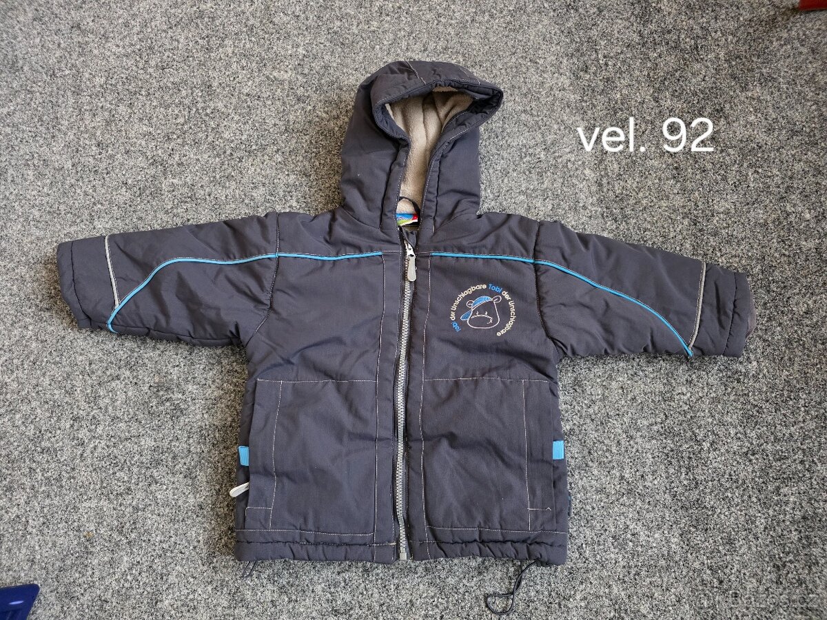 Chlapecká zimní bunda vel. 92