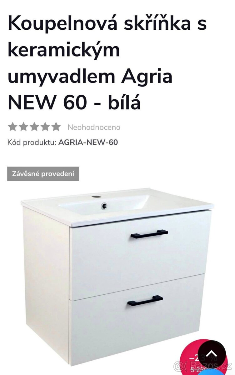 Koupelnová skříňka