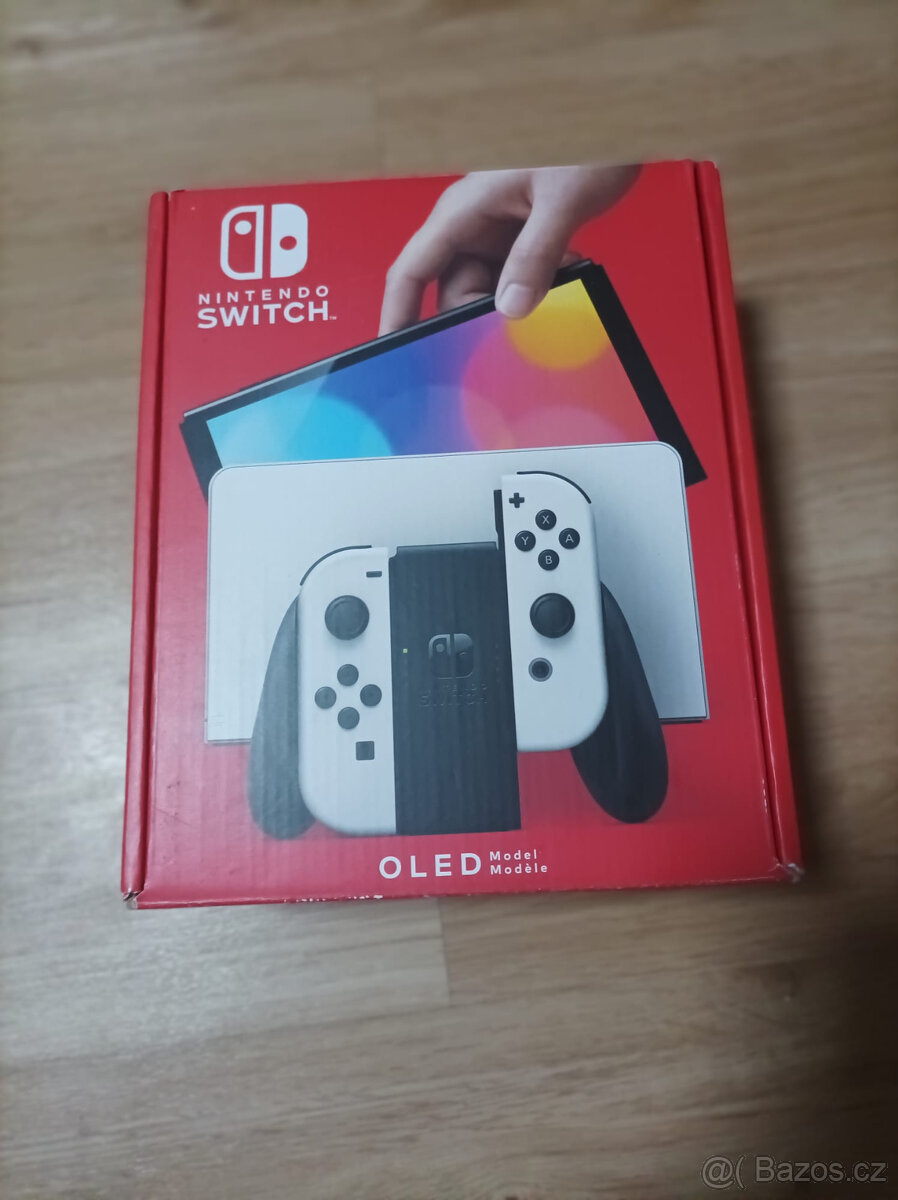 Konzole Nintendo Switch OLED+hra Subnautica