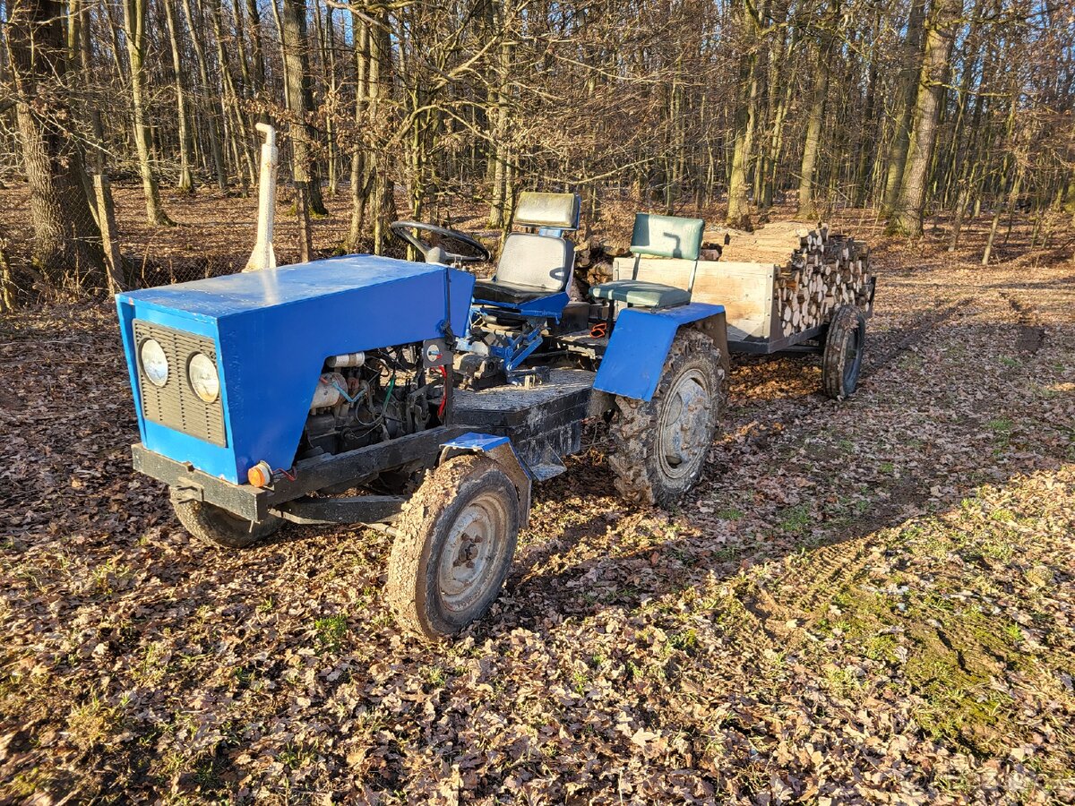 Malotraktor domácí výroby