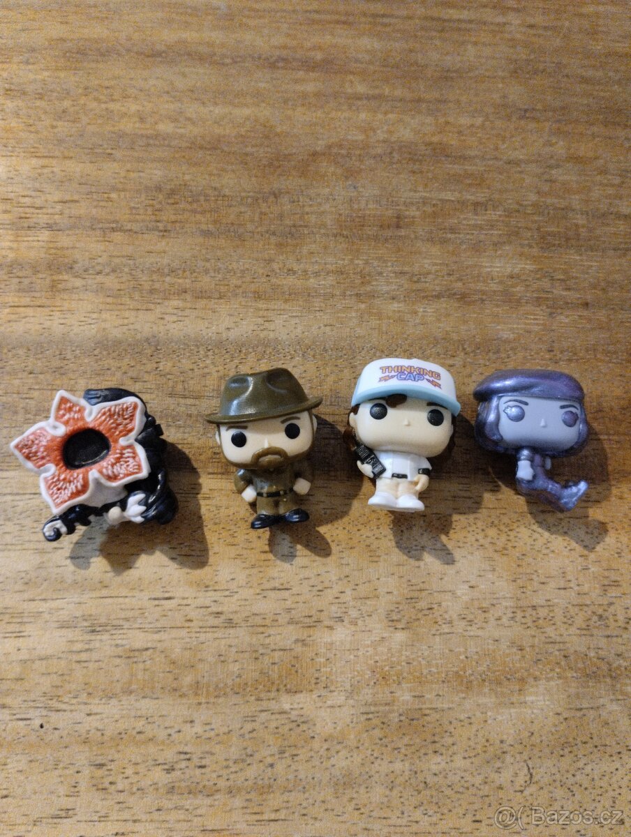 Figurky Stranger Things Kinder Joy – sada 4 ks