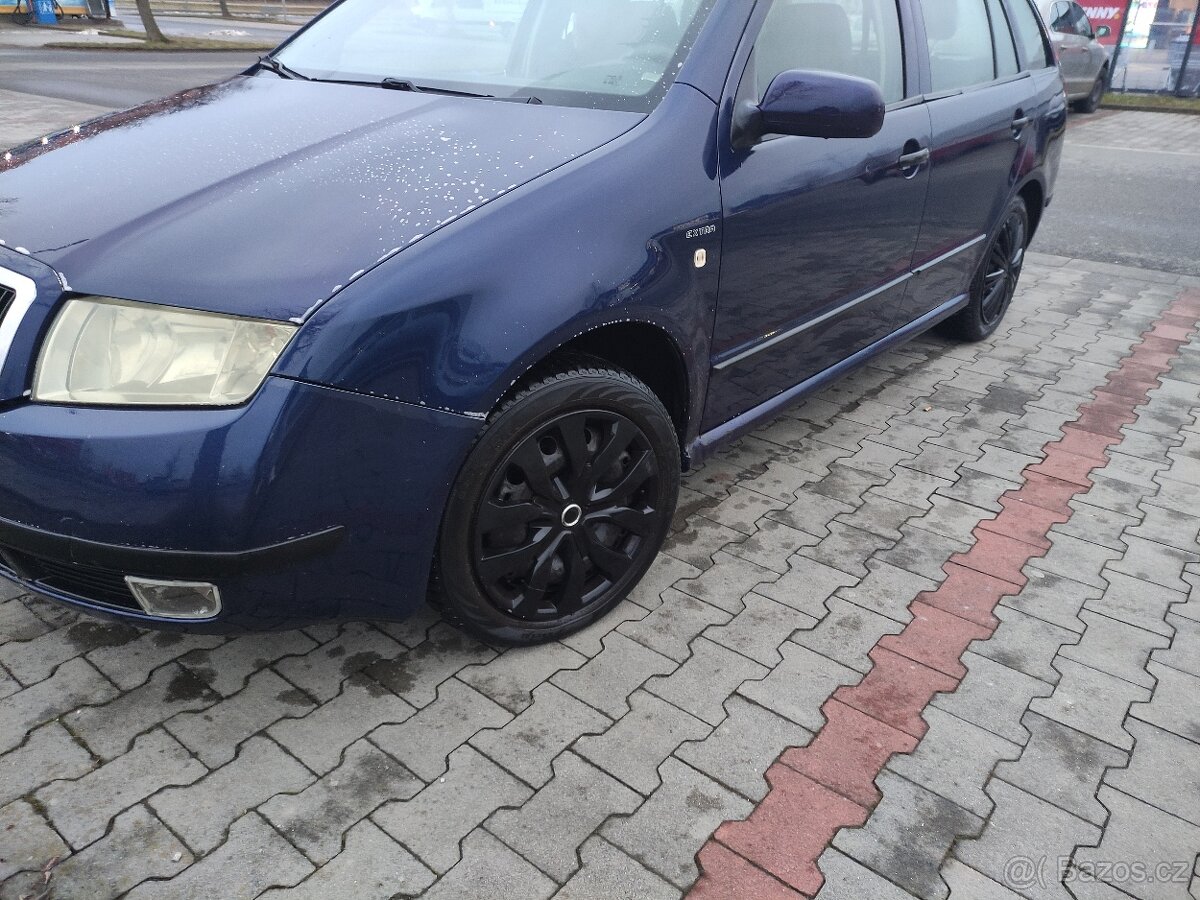 Škoda fabia I 1.4 55kw benzín+LPG