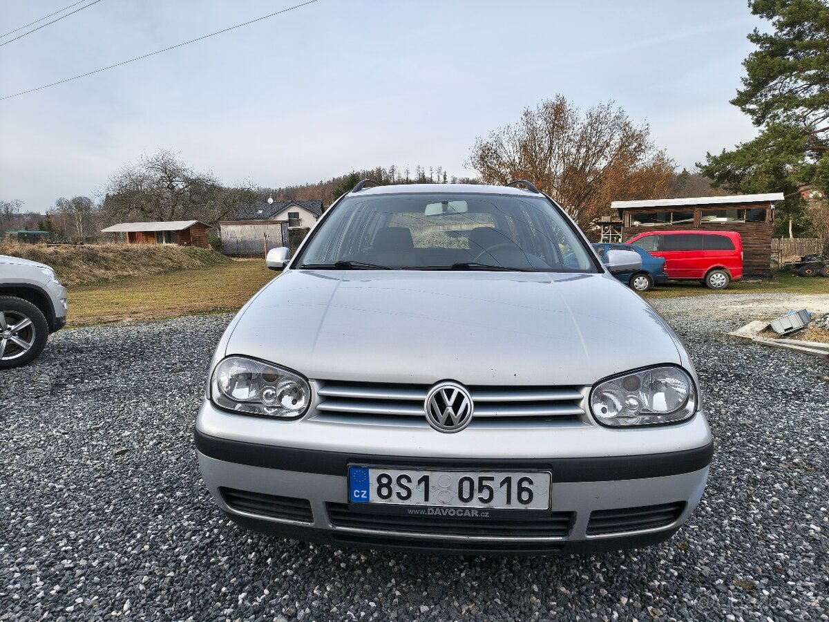 Golf 4 combi, 1,6 16v, klima