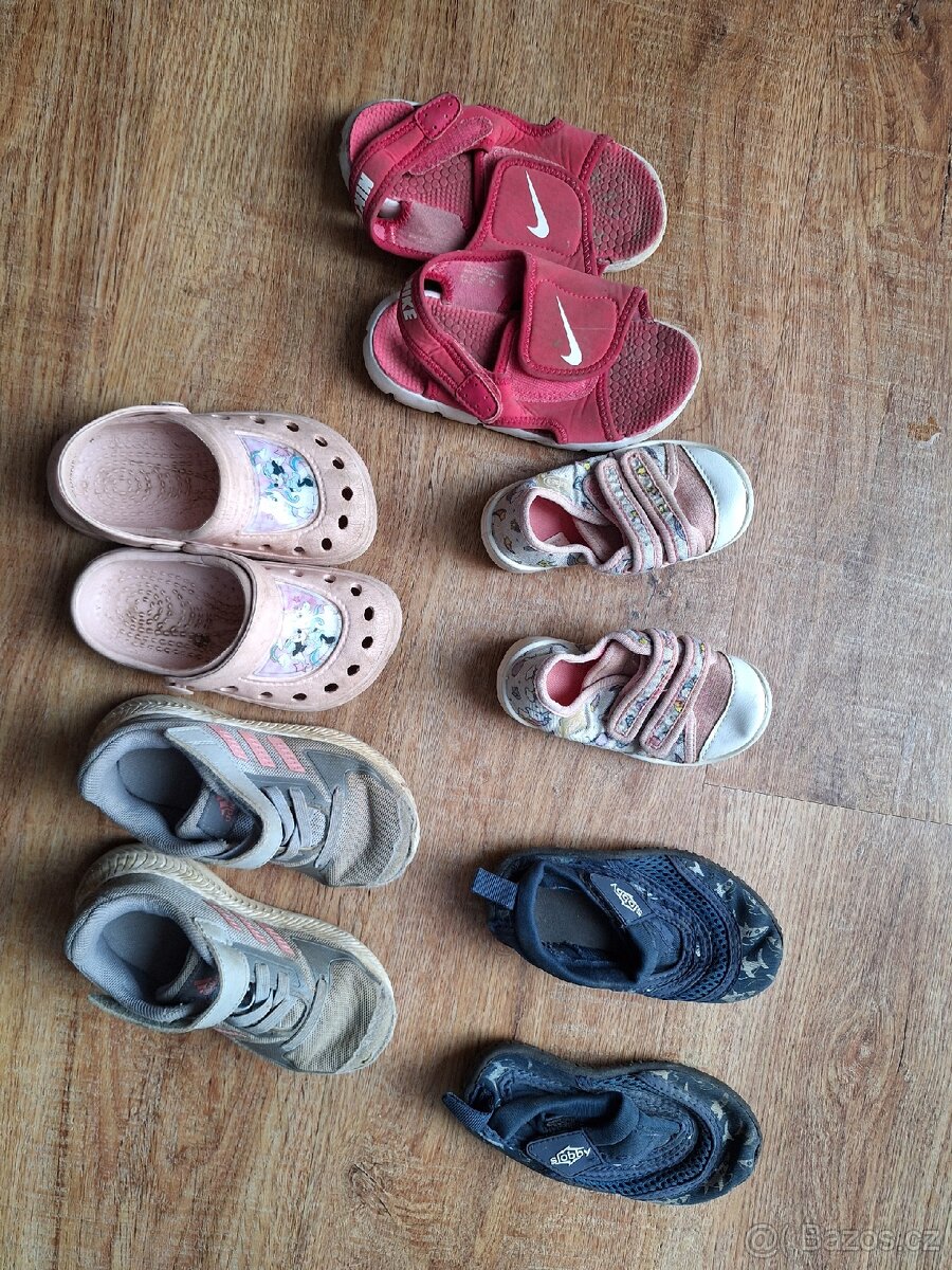 Dětské boty, boty do vody, sandálky