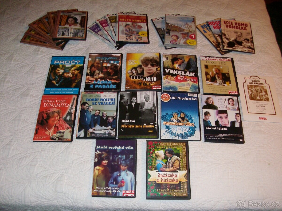 DVD ČESKÉ FILMY A SERIÁLY