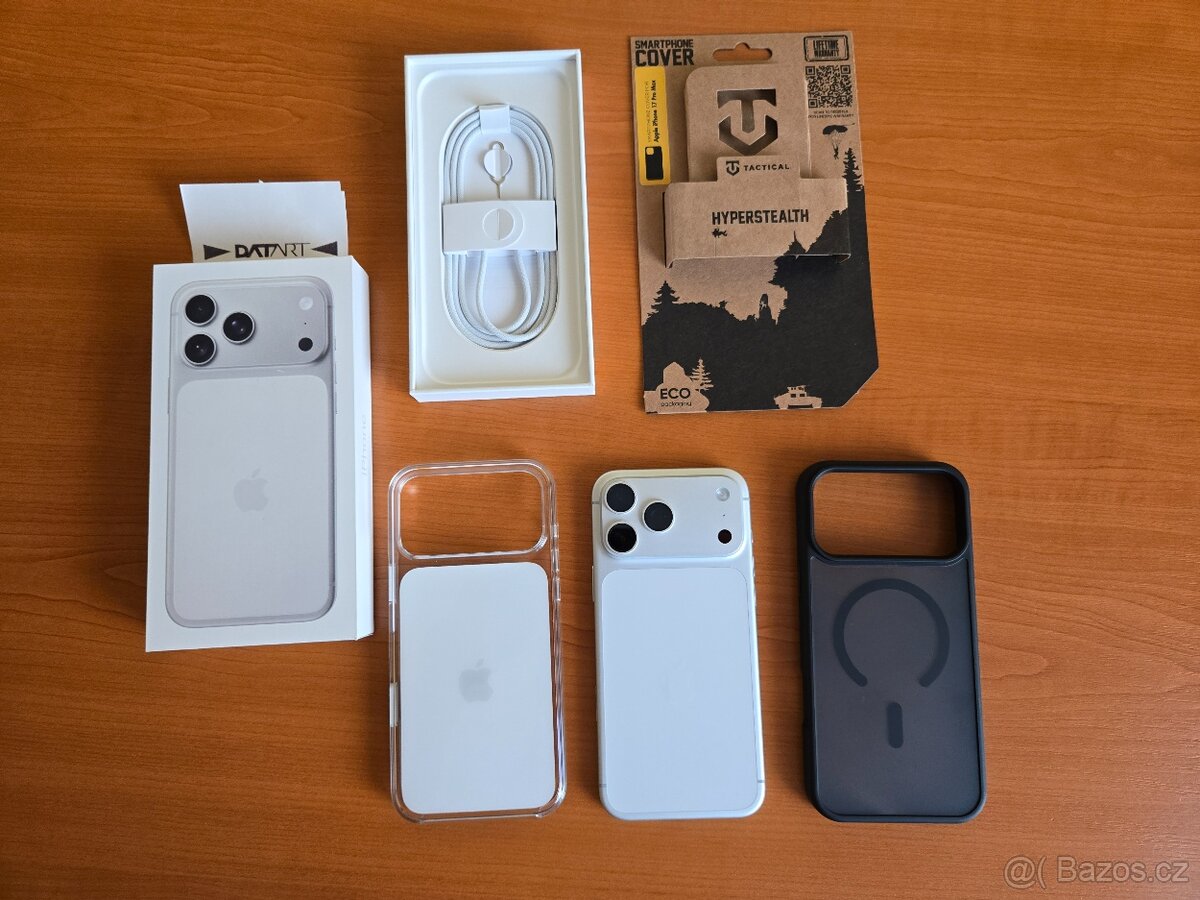 Prodám iPhone 17 Pro Max 256GB, záruka Datart