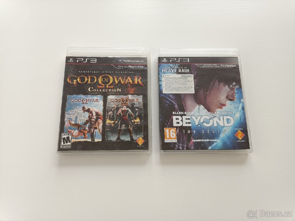 God of War Collection, Beyond Two Souls, hry pro PS3