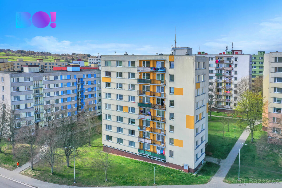 Prodej bytu 3+1, 72 m², ul. Družstevní, Hlinsko