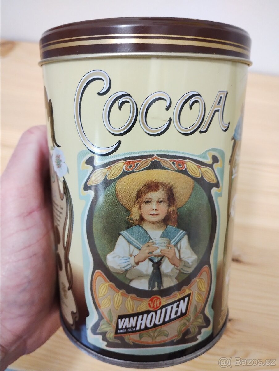 Plechovka Van Houten kakao
