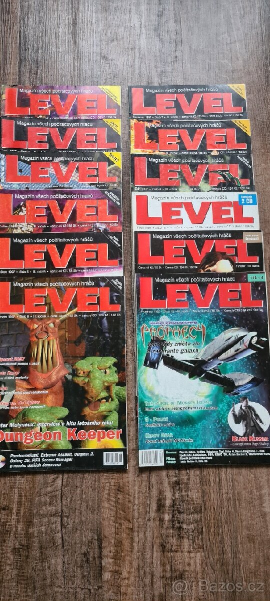Časopis Level, 3. ročník a spousty dalších