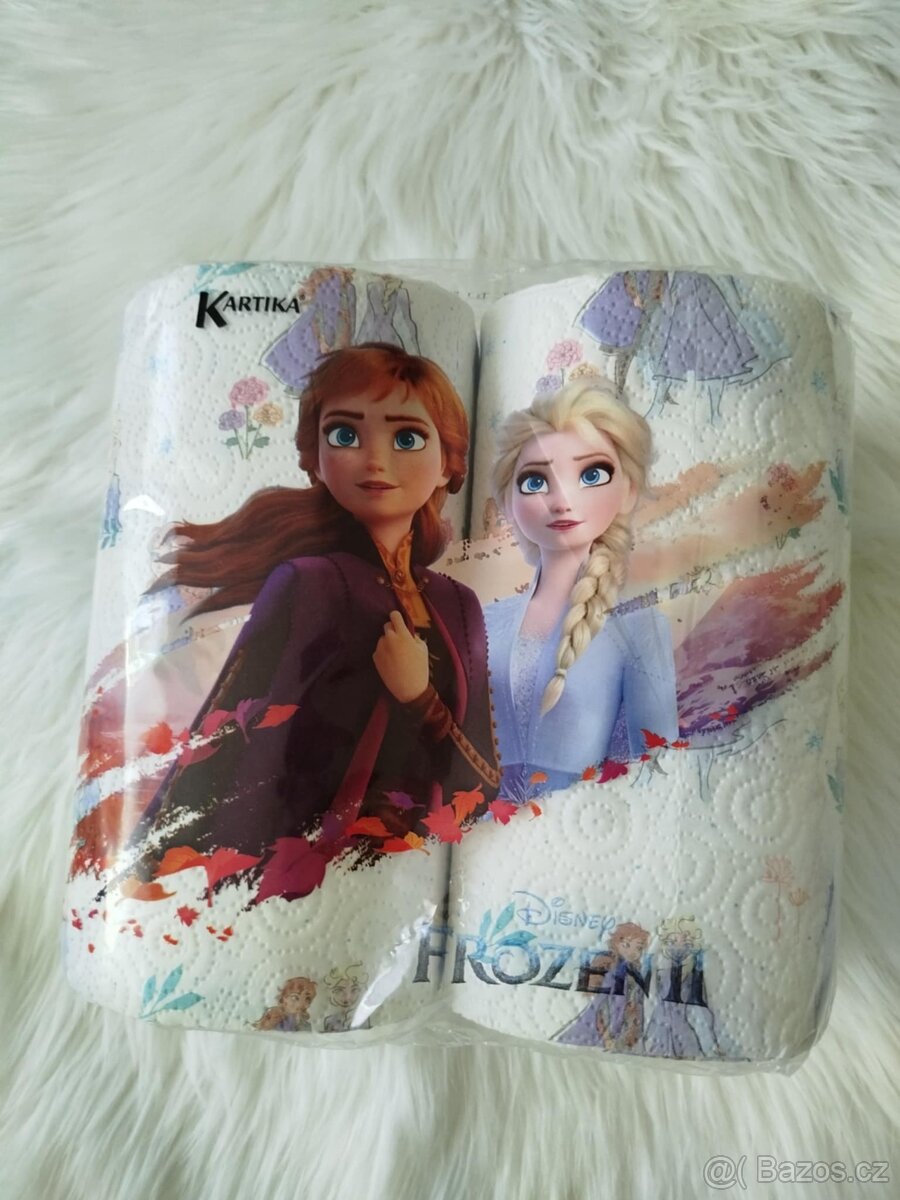 Papírové utěrky 3-vrstvé Disney