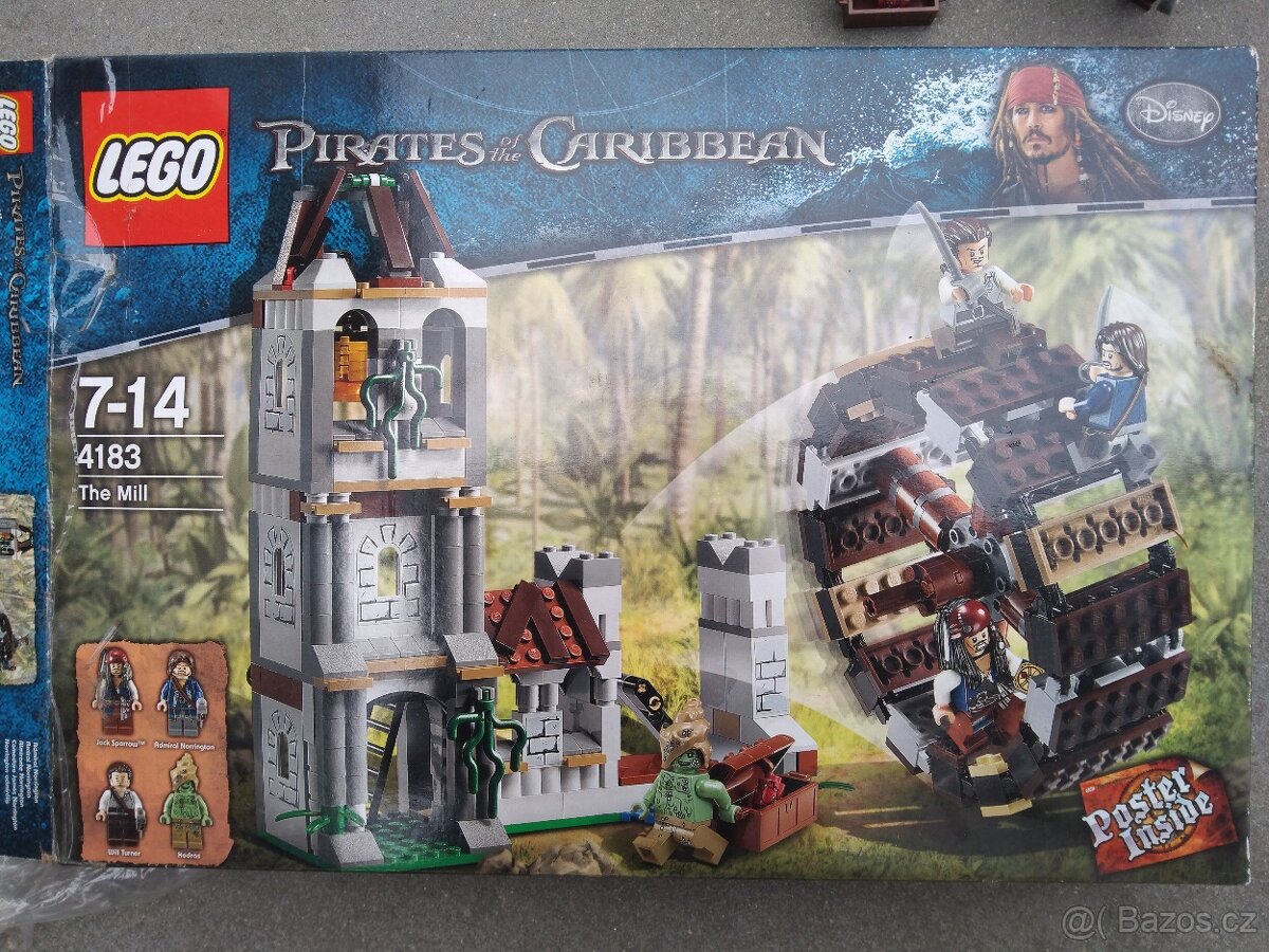 Lego Piráti z Karibiku 4183 Mlýn