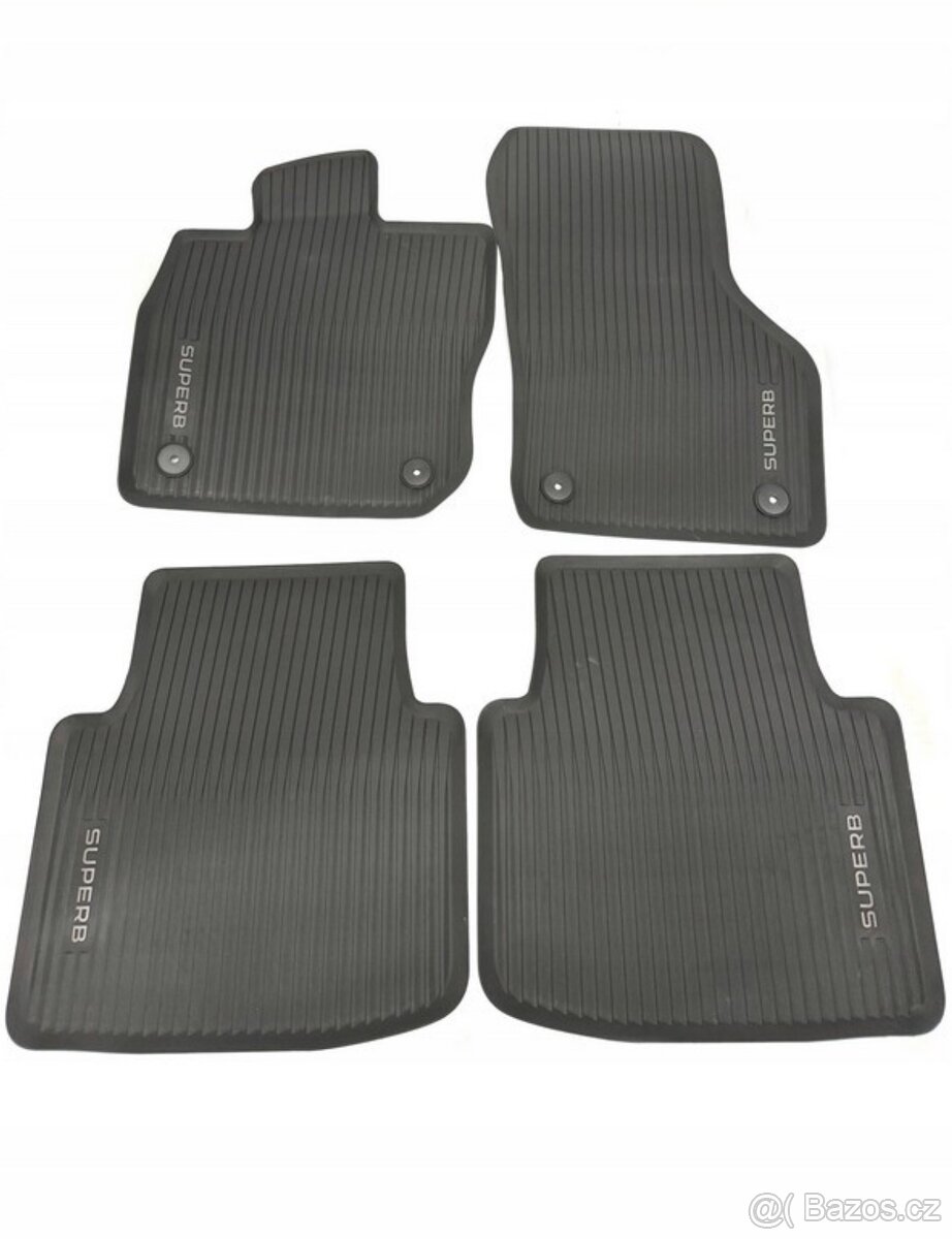 Originalni gumove koberce Superb IV 2024-