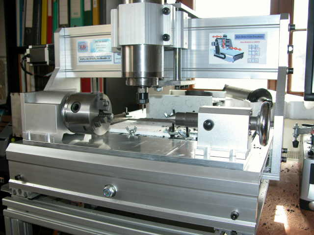 CNC frézka 3D nebo 4D na neželezné kovy 600x800mm