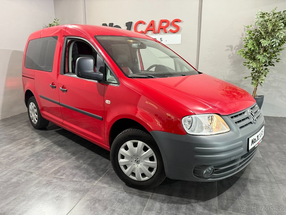 Volkswagen Caddy LIFE 1,4 i 59 kW BEZ KOROZE TAŽNÉ STK