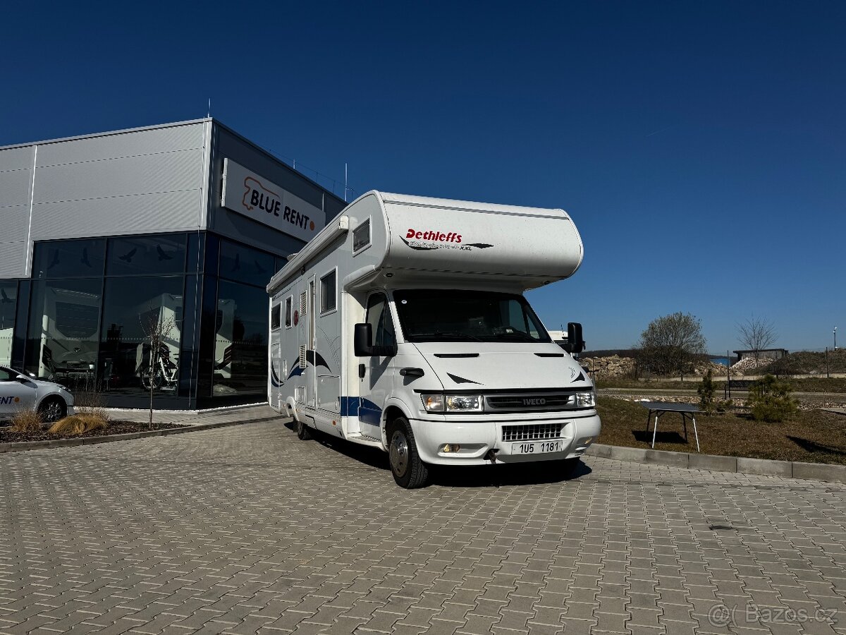 Dethleffs A8000 Iveco 2,8l, teplovodní topení ALDE