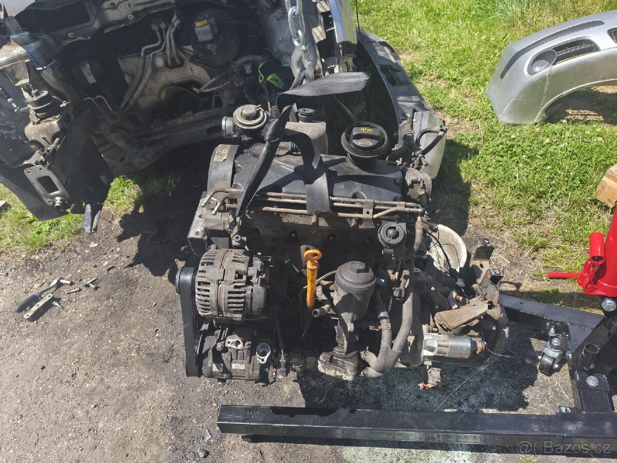 Škoda Fabia motor 1.9 TDI 74KW