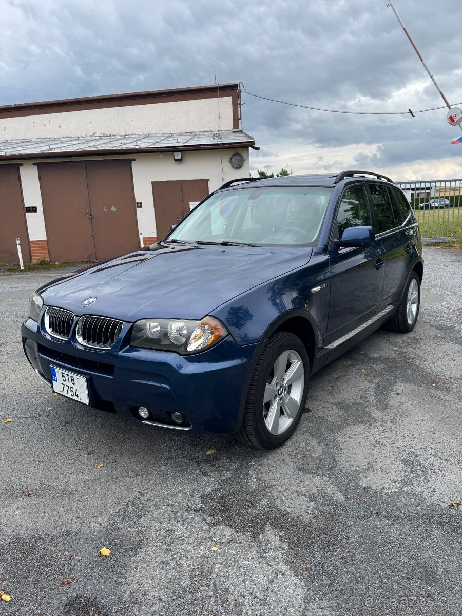 BMW X3 3.0i Aut 170kw 2006 168tkm M-paket pano