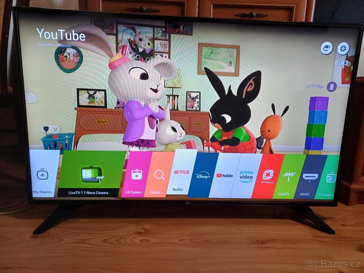 Smart TV LG 49LH6047-uhlopříčka 123cm,wifi, dvbt2